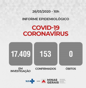 Informe Epidemiológico - 26/03 às 10:00